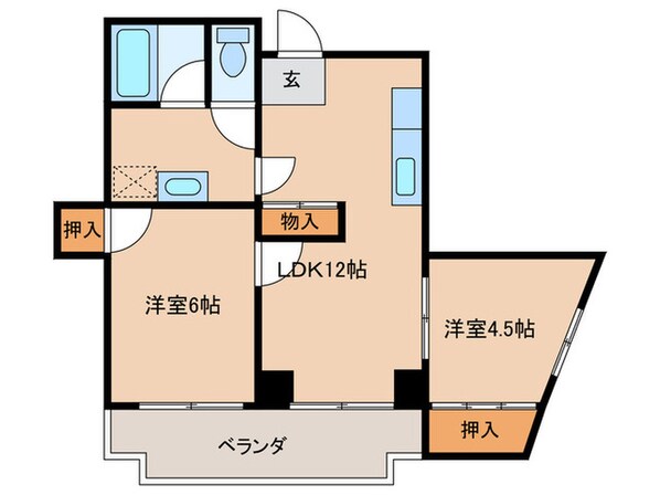 AISマンションの物件間取画像